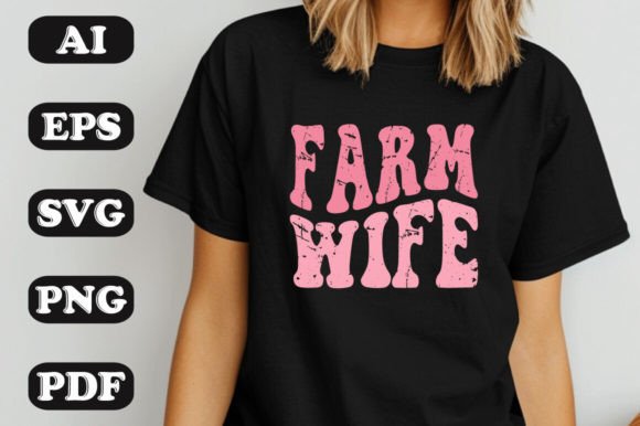 Farm Wife SVG: Graphics & T-Shirt Designs for Authentic Content