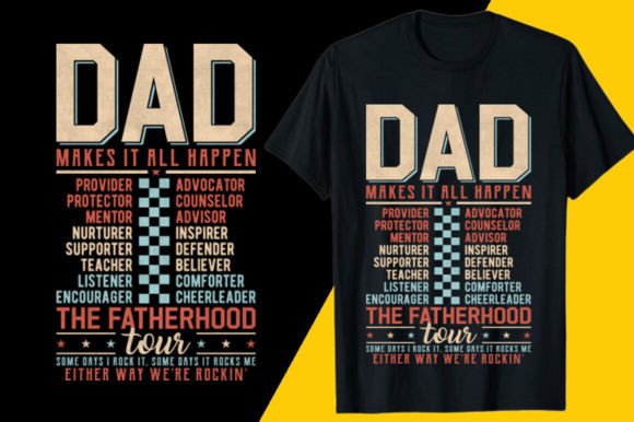 Father’s Day T-Shirt Graphics & T-Shirt Designs